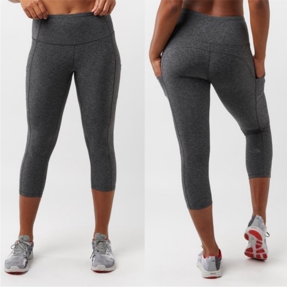The North Face Motivation High Rise Pocket Crop Leggings Sz S